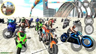 Indian Bikes Driving 3D Mega Ramp Gameplay | Indian Bikes Driving 3D Game Part- 5 ( Android )