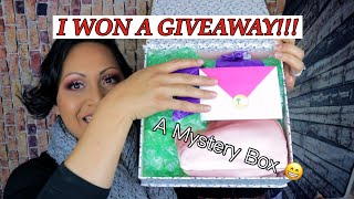 I WON A GIVEAWAY | POSHMARK MYSTERY BOX | THANK YOU KRYSTAL RYAN