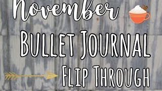 November Bullet Journal Flip Through - Leuchtturm1917 Notebook | The Green Notebook