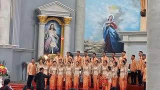 Paduan Suara OMK Kota Tual "Lagu Etnik" PESPARANI Pro. Maluku IV di Kota Tual "