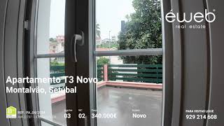 Apartamento T3 no Montalvão, em Setúbal