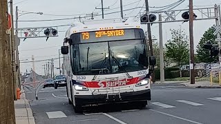 SEPTA Route 79: 2023 New Flyer XDE40 #3530 Ride!