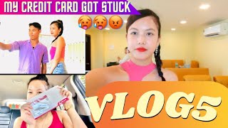 My credit card got stuck ❌😡 | vlog 5 | mirmilihansepi vlog.