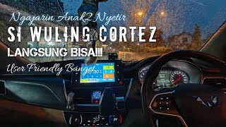 BEGINI CARA NGAJARIN ANAK ATAU PEMULA NYETIR MOBIL SI WULING CORTEZ #part1