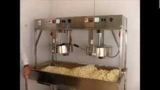 Twin Kettle Popcorn Machine