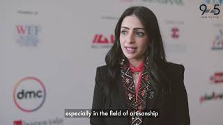 Laila Hosny at the Women Economic Forum  (WEF) on ‘Ghalia’