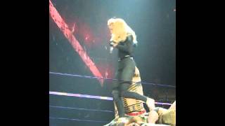 Madonna "Hung Up" live @  MDNA Tour Chicago United Center 9/19/12 Front Row Golden Triangle