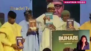 President Tinubu former President Buhari & wife launch a book "Working With Buhari" by Femi Adesina