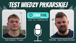 Test wiedzy piłkarskiej - odcinek 6 - Rusłan Kashynsky i Michał Gołko