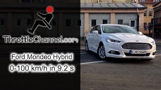 Ford Mondeo Hybrid | Ford Fusion Hybrid acceleration - ThrottleChannel.com