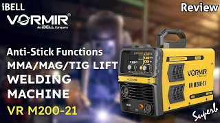 iBELL VORMIR VRM200-21 Inverter MMA/MAG/TIG LIFT Welding machine II Review & Testing ,(small video)🤩