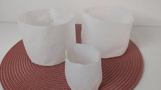 COMO FAZER FORMA PARA PANETONE EM CASA FÁCIL E SIMPLES COM PAPEL MANTEIGA