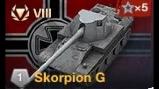 Como jogar de Skorpion G - Caça Tanques Tier 8 - World of tanks blitz