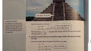 Algebra 1: Lesson 3-4 Video Teaching - Arithmetic Sequences