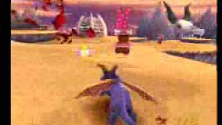 Spyro 2 [Orbs] Skelos Badlands [Lava lizards I]