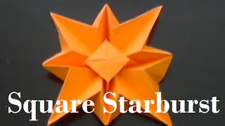 Square Startburst - Crystal Flames (Tutorial)