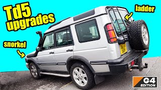 How to fit a Safari style snorkel and rear ladder to the G4 Edition Land Rover Discovery 2