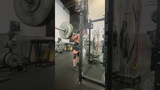 325 pound Squat Low Bar 4 reps 7 RPE 172 BW pounds