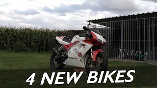 I FAILED... SO I BOUGHT 4 MOTORCYCLES!