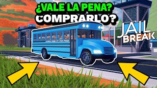 ¿VALE LA PENA COMPRAR EL NUEVO VEHICULO? *EL BUS DE PRISION*🚌 - Roblox Jailbreak