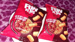 Fun Fl!ps Puffs Sizzling Chinese  || #funflipspuffs || #Puffs || #asmr || @Myselfcapital