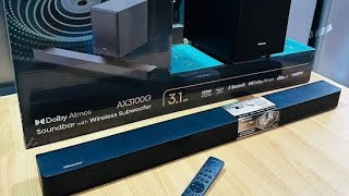 Hisense Sound Bar 280 Watts AX3100G | Samkam Electronics Nakuru