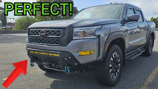 HOW TO LEVEL AN OFFROAD BUMPER *2023 FRONTIER PRO-4X*