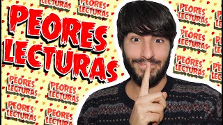 Top 10 peores lecturas 2021