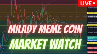 MILADY MEME COIN  JASMY COIN  BTC  $NFK  \ MARKET WATCH \   ***WE ARE LIVE***