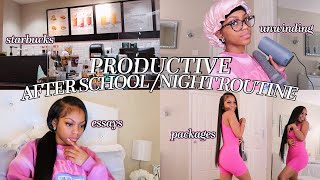 MY PRODUCTIVE AFTERSCHOOL/NIGHT ROUTINE 2022!