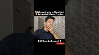 Going to Meet Diljit Dosanjh 🤩 J&J3 Grand Premiere | Diljit Dosanjh show part-1 #shorts