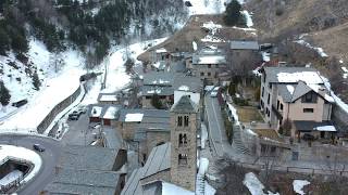 Iglesia Sant Climent de Pal-La Massana/Andorra/DJI Spark