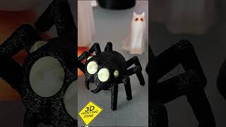 Halloween Fear and Fun: Ghosts, Black Cats, and Spiders in 3D! #shorts #halloween #ghost