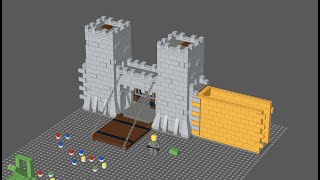 [LIVE] LEGO Modular Castle 1/300 WIP (PART3)