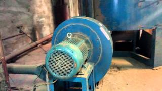 Sawdust burner connect rotary dryer in Bulgaria, Biomass coffee husk burner for drying equipment