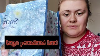 HUGE Poundland Haul | Christmas Stocking Ideas