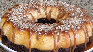 RECETA DE CHOCOFLAN (PASTEL IMPOSIBLE) DELICIOSO Y FÁCIL