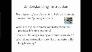 Understanding Instruction:  Examining Mission, Central Office Administrators