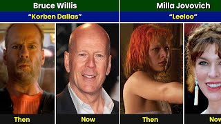 The Fifth Element (1997) Cast Then and Now 2024