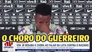 EMOCIONANTE! 😢 VINI JUNIOR NÃO SEGUROU AS LÁGRIMAS