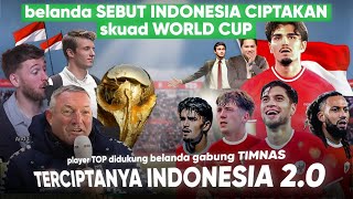 BELANDA pastikan Jairo Positif,  Lahirnya TIMNAS 2.0 dg Deretan Keturunan Grade A menuju World Cup