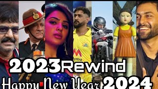 Happy New Year 2024||2023 Rewind Video | Flashback Tamil WhatsApp Status|⏪ rewind