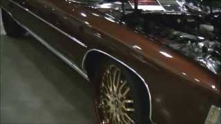 1971 Chevrolet Caprice Vert on 26 inch Gold Forgiato Taglios FORGIATO FEST 2013