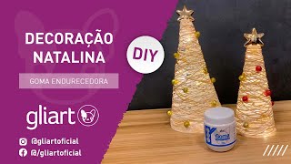 DIY - Árvore de Natal feita com barbante!