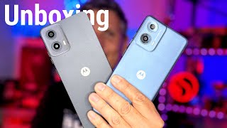 Unboxing: Motorola moto g34 y Motorola moto g24 POWER