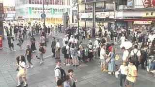 2024/8/15 大阪道頓堀ライブカメラ