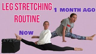 FOLLOW ALONG SPLITS STRETCHING ROUTINE 10MINS | Get flexible legs fast