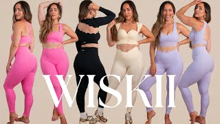 🚨😍BEST WORKOUT GEAR OF ALL TIME😍🚨 | Curvy Try on w/ WISKII | Size 8-10 [+ 15% OFF w/ code Merideth]