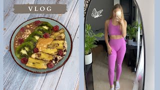 VLOG // mierze legginsy gym glamour