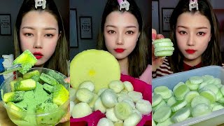 ASMR MUKBANG ICE EATING CRUNCHY SOUNDS